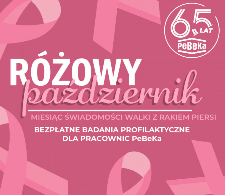 Październik w różowych barwach – dbajmy o zdrowie!