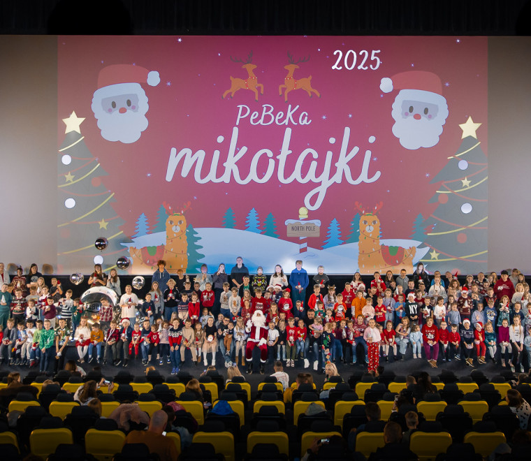 Mikołajki PeBeKa 2025 - filmowa niedziela w HELIOSIE