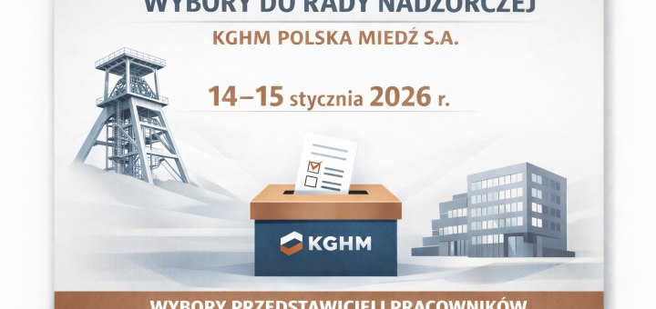Wybory Rady Nadzorczej KGHM Polska Miedź S.A. - pracownicy wybierają swoich przedstawicieli