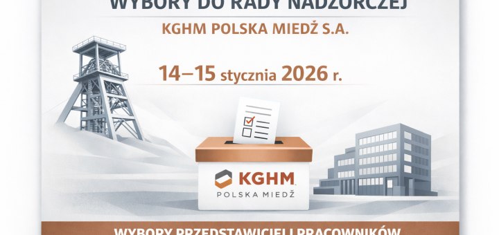 Wybory Rady Nadzorczej KGHM Polska Miedź S.A. - pracownicy wybierają swoich przedstawicieli