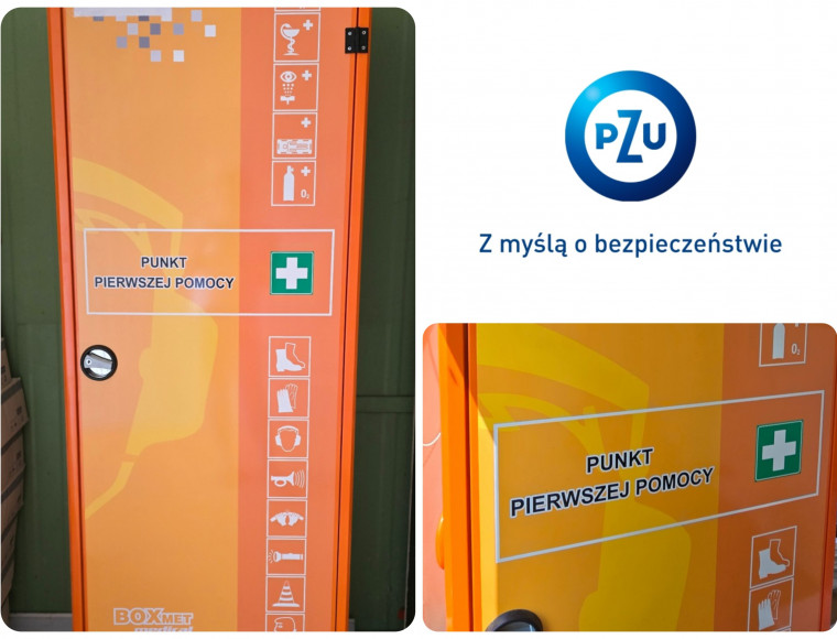 Bezpieczeństwo pod ręką. Nowe punkty pierwszej pomocy w PeBeKa S.A.