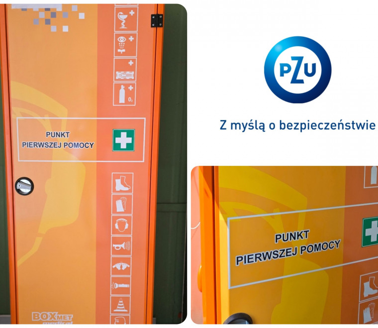 Bezpieczeństwo pod ręką. Nowe punkty pierwszej pomocy w PeBeKa S.A.